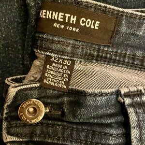 Men’s Kenneth Cole Slim Fit Dark Wash Denim Jeans - Size 32x30